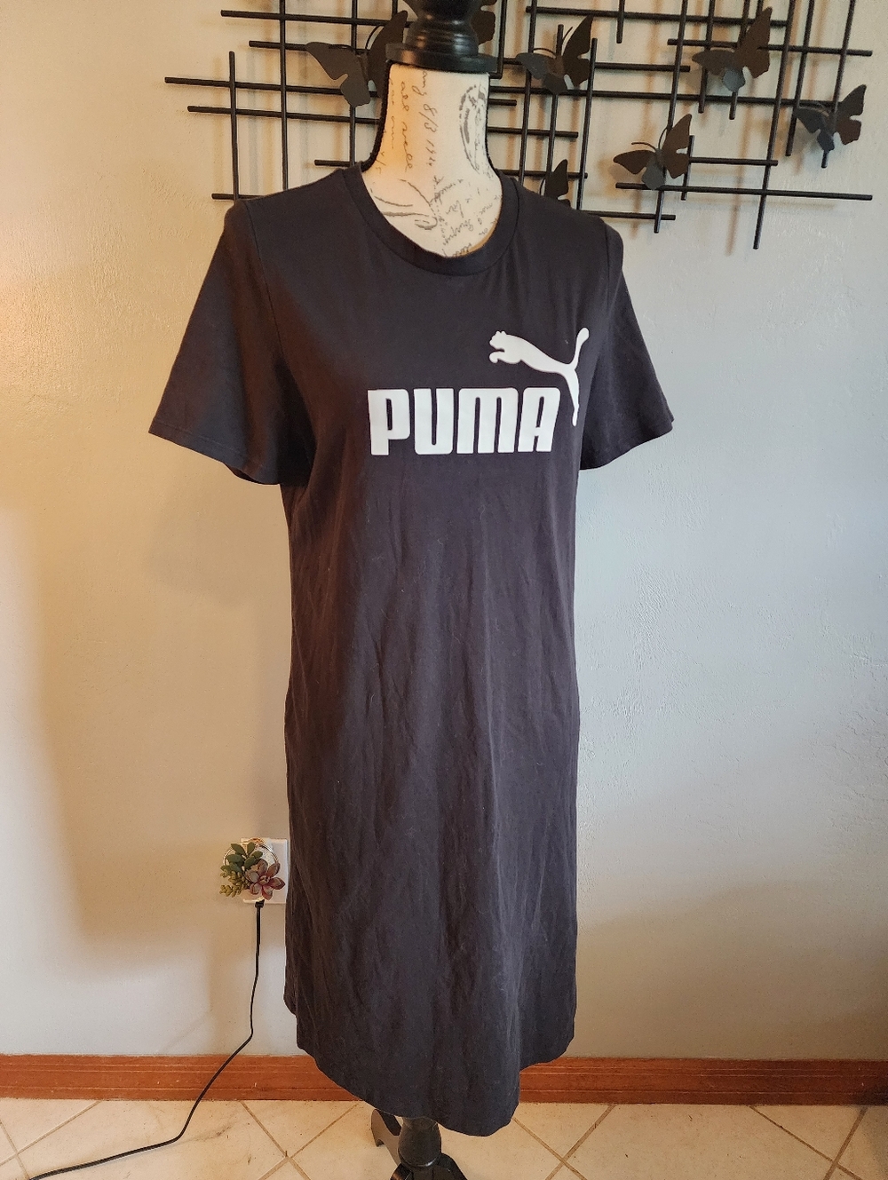 Puma Black T-Shirt Dress